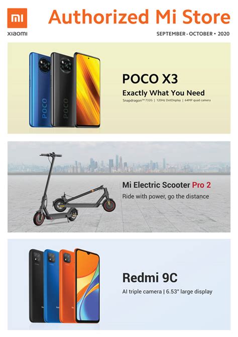 Xiaomi PH Mi Store: Here’s the latest brochure for.